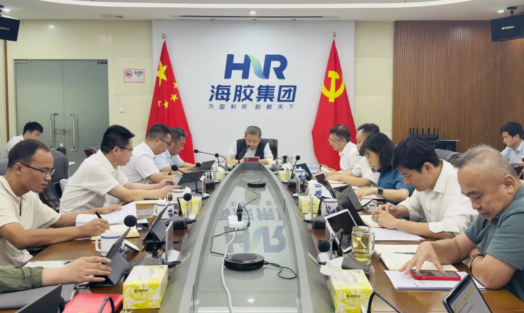 海南橡膠召開黨委會(huì)（擴(kuò)大）會(huì)議 研究部署學(xué)習(xí)教育、干膠生產(chǎn)、安全生產(chǎn)等工作